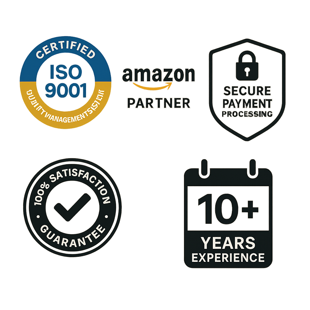 ISO 9001 Certified Quality Management System badge